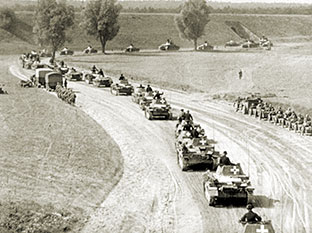 Первого сентября 1939 года Германские войска атаковали Польшу